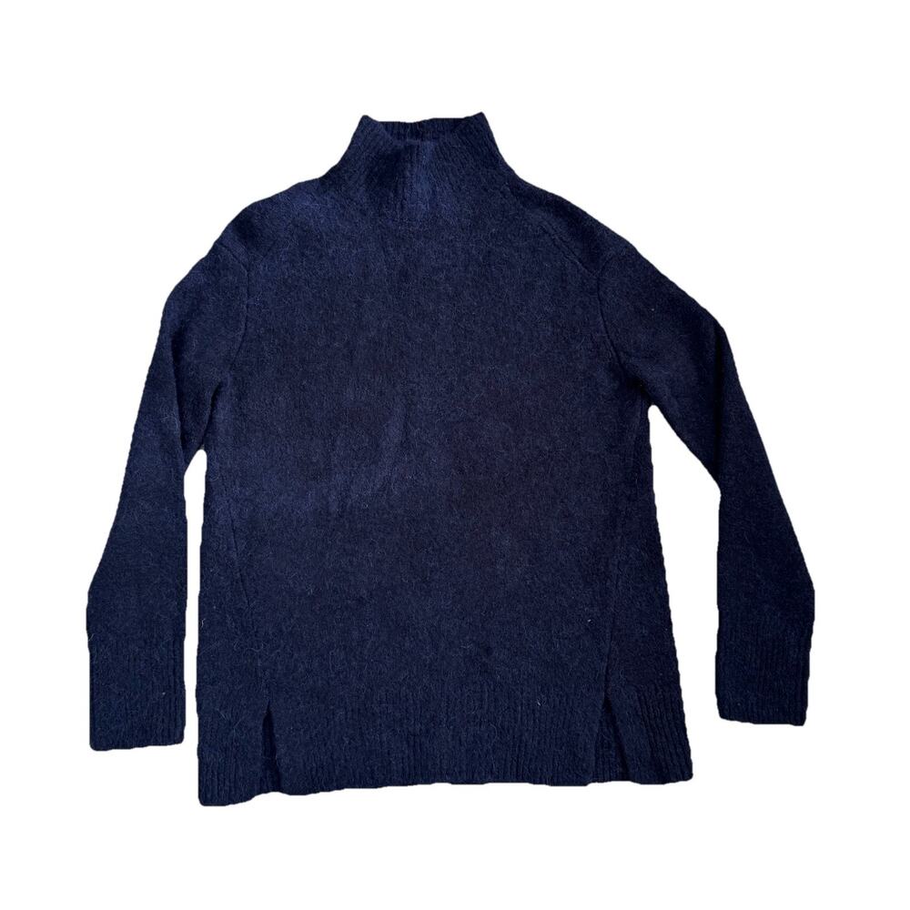 Vince Alpaca Modal Blend Navy Sweater Sz S Womens
